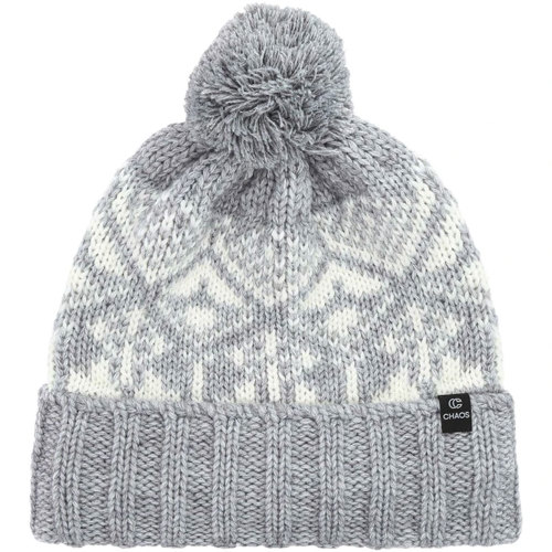 Chaos Baxter Beanie For Men Light Heather Grey